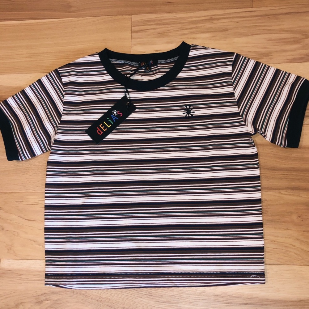 Dolls Kill striped shirt